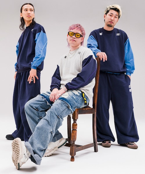 JOHNDOE SsAX ハーフジップ パーカー テークエム 梅田サイファー