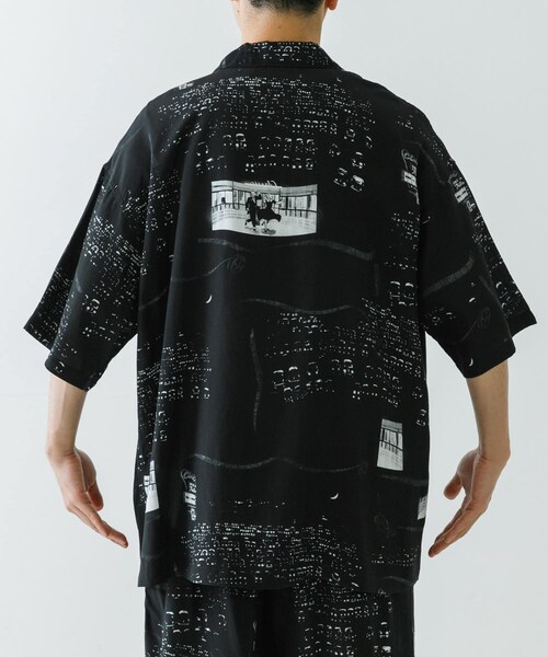 URBAN RESEARCH(アーバンリサーチ)の「PORTER CLASSIC ALOHA SHIRTS DRIVEIN THEATER(シャツ/ブラウス・メンズ・BLK・L/XL)」の5枚目の写真