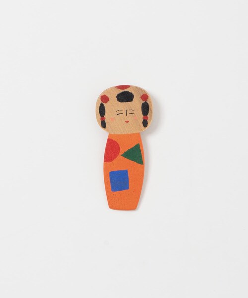 URBAN RESEARCH（アーバンリサーチ）の「すはらゆう子　こけしブローチ（ブローチ/コサージュ・メンズ・その他1/その他2/その他3/その他4・0）」の12枚目の写真