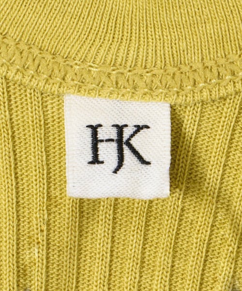 URBAN RESEARCH（アーバンリサーチ）の「HAKUJI　Organic Cotton Long-Sleeve Pullover（Tシャツ/カットソー・レディース・BLACK/WHITE/LIME・FREE）」の18枚目の写真