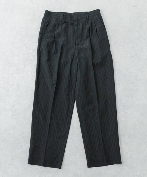 URBAN RESEARCH(アーバンリサーチ)の「new basic WOOL LINEN TROUSER(その他パンツ・メンズ・BK STRIPE/BLACK・M/L/XL)」の3枚目の写真