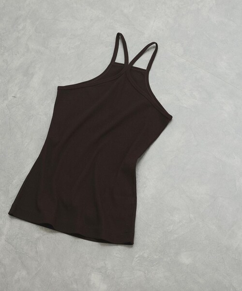 ADAM ET ROPE'(アダムエロペ)の「Mロックホルターキャミ(キャミソール・レディース・ブラック/ホワイト/ダークブラウン・38/F)」の16枚目の写真