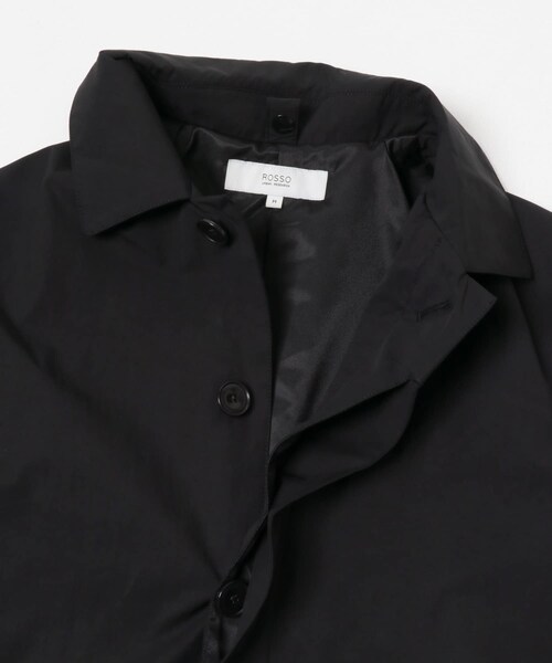 URBAN RESEARCH ROSSO（アーバンリサーチロッソ）の「3WAYステンカラーハーフコート ライナーセット（ステンカラーコート・メンズ・BLACK/CHARCOAL・M/L）」の13枚目の写真