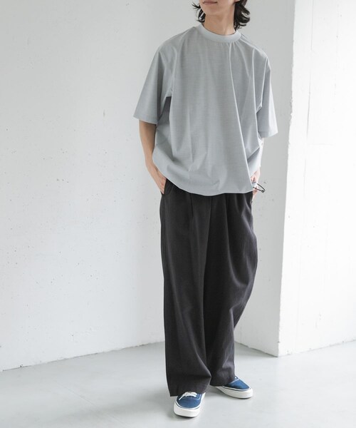 URBAN RESEARCH DOORS(アーバンリサーチドアーズ)の「FORK&SPOON キャリーマンレギュラーカラーシャツ(シャツ/ブラウス・メンズ・LT.GREY/CHARCOAL/KHAKIBROWN・4/5)」の10枚目の写真