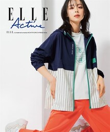 nissen | 配色切替ジップアップタフタブルゾン（UVカット・はっ水）＜大きいサイズ有＞（エルアクティブ）(ジャケット/アウター)