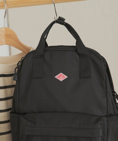 URBAN RESEARCH DOORS(アーバンリサーチドアーズ)の「DANTON PEUPLIERS 17(バックパック/リュック・レディース・BLACK/DK.BEIGE・one)」の5枚目の写真