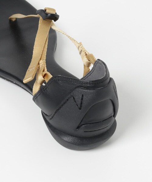 URBAN RESEARCH（アーバンリサーチ）の「SHISEI　TONG SANDALS（サンダル・レディース・GRGxBLK/BLACK/CMLxBLK/GRNxBLK・22.5/23.5/24.5）」の18枚目の写真