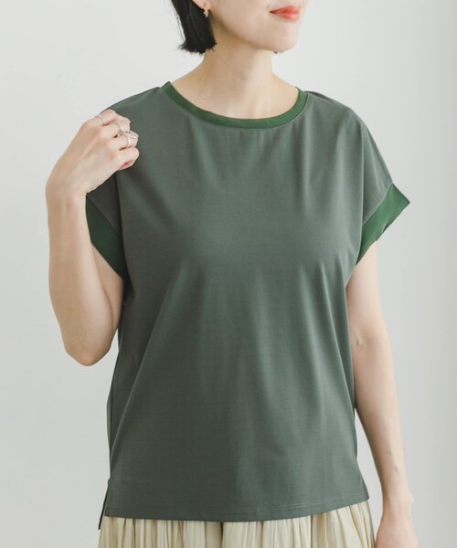 ITEMS URBANRESEARCH（アイテムズ アーバンリサーチ）の「バックタックフレンチプルオーバー（Tシャツ/カットソー・レディース・L.BEG/WHT/BLK/CML/KHK/WHT2・FREE）」の5枚目の写真