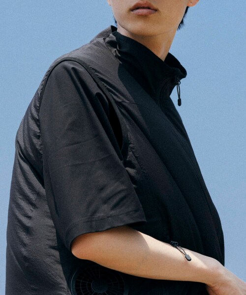 URBAN RESEARCH（アーバンリサーチ）の「LOWERCASE　LC×空調服AIRCOOLING VEST（ベスト・メンズ・88 BLACK/86 D NAVY/6 BEIGE・M/L/XL）」の10枚目の写真