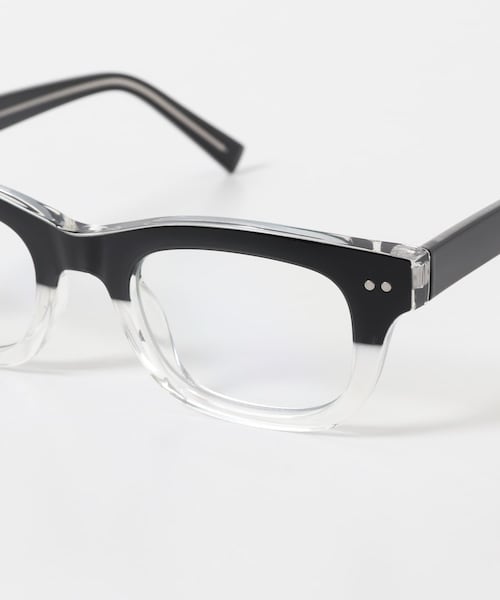 SENSE OF PLACE by URBAN RESEARCH(センスオブプレイスバイアーバンリサーチ)の「NUEF nuef0136(メガネ・レディース・BLACK/KHAKI/CLEAR×BLK・One)」の22枚目の写真