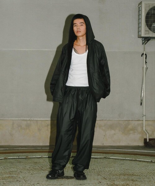 URBAN RESEARCH(アーバンリサーチ)の「『別注』BROOXON×URBS U.P.S. AIRLITE WARM SWEAT PANTS(スウェットパンツ・メンズ・BLACK・M/L/XL)」の22枚目の写真