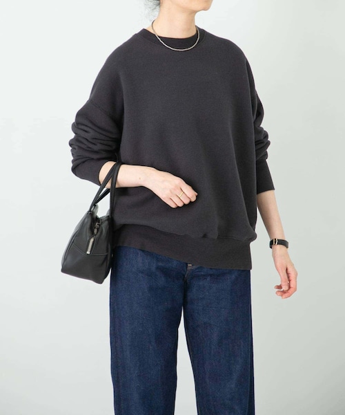 かぐれ（カグレ）の「コットンリヨセルスウェットプルオーバー（スウェット・レディース・L/GRAY/OATMEAL/CHARCOAL・FREE）」の22枚目の写真