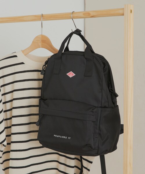 URBAN RESEARCH DOORS(アーバンリサーチドアーズ)の「DANTON PEUPLIERS 17(バックパック/リュック・レディース・BLACK/DK.BEIGE・one)」の3枚目の写真