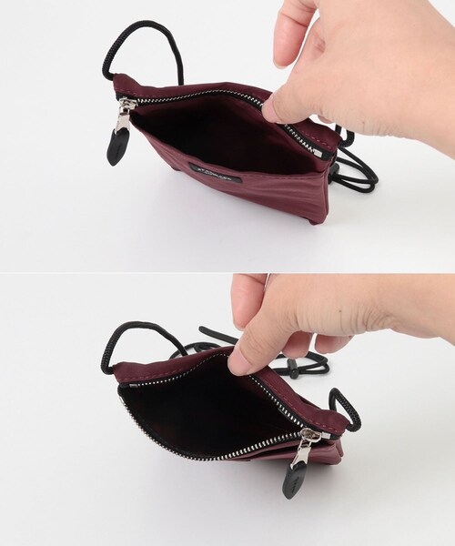 URBAN RESEARCH DOORS(アーバンリサーチドアーズ)の「STANDARD SUPPLY SLING PURSE M(ショルダーバッグ・メンズ・BORDEAUX・One)」の6枚目の写真