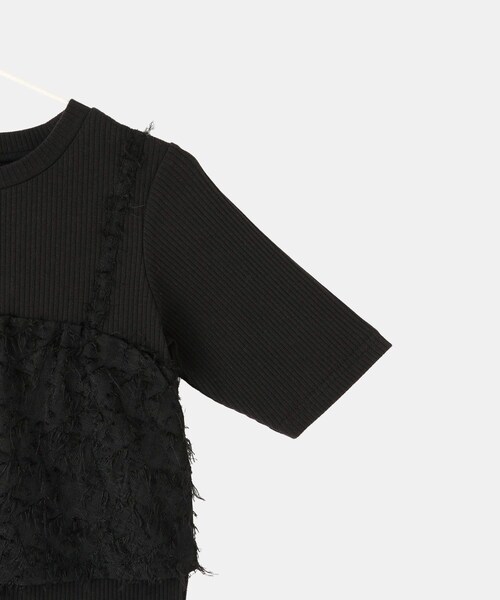 ROPE' PICNIC(ロペピクニック)の「【KIDS/キッズ】ビスチェドッキングカットソー(Tシャツ/カットソー・キッズ・ブラック/キナリ・L/M/S)」の22枚目の写真