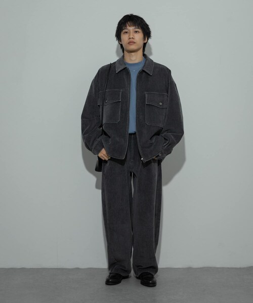 SENSE OF PLACE by URBAN RESEARCH(センスオブプレイスバイアーバンリサーチ)の「『セットアップ対応』ヴィンテージツイルカーブパンツ(その他パンツ・メンズ・BROWN/BLACK/KHAKI・M/L)」の9枚目の写真