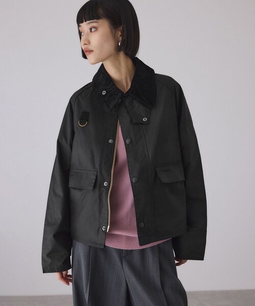 ADAM ET ROPE'(アダムエロペ)の「【J’aDoRe限定】【Barbour(バブアー)】SPEY WAX JACKET(その他アウター・レディース・ブラック/カーキ・M/S)」の10枚目の写真