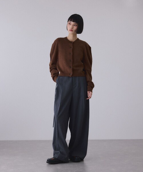 ADAM ET ROPE'(アダムエロペ)の「【KYOU for ADAM ET ROPE】SKOOL Type.2 EXTRALIGHT Exclusive Embroidered Coin Loafers by HARUTA(ローファー・レディース・ブラック・22.5/23/23.5/24)」の9枚目の写真