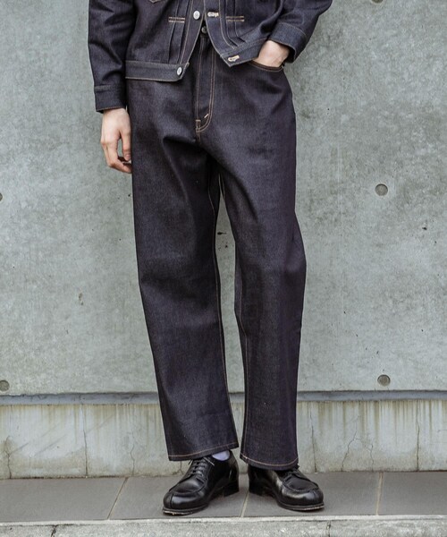 URBAN RESEARCH(アーバンリサーチ)の「SHIOTA スーピマDENIM PANTSバギー#JAY(デニムパンツ・メンズ・INDIGO・28/30/32/34)」の1枚目の写真