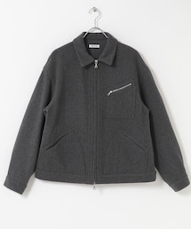 FORK&SPOON ウールショートブルゾン