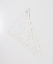 LAYAS LACE TRIANGLE SCARF