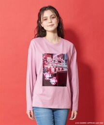 nissen | 大きいサイズ色々選べるフォトコラボ　長袖Tシャツ／サンリオキャラクター(Tシャツ/カットソー)