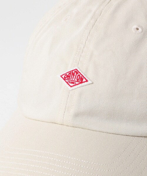 URBAN RESEARCH DOORS（アーバンリサーチドアーズ）の「DANTON　6PANEL CAP（キャップ・レディース・ECRU/BEIGE/BLACK・FREE）」の6枚目の写真