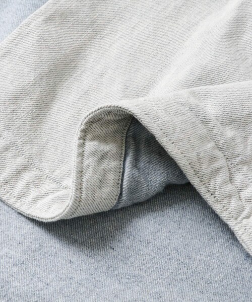 THE GOODLAND MARKET（ザグッドランドマーケット）の「Annaut　DAILY UTILITY SH JACKET（デニムジャケット・メンズ・PASTEL IDG・S/M/L）」の15枚目の写真