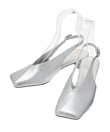 MURUA | スクエアトゥミュール(パンプス)