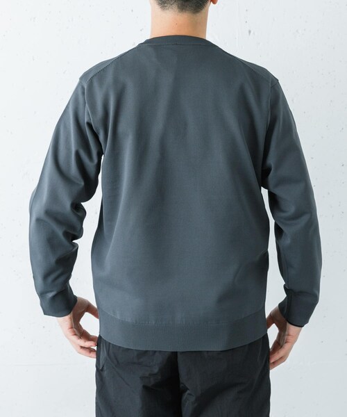 URBAN RESEARCH（アーバンリサーチ）の「Descente　KNITTED LONG-SLEEVE T-SHIRTS（ニット/セーター・メンズ・BK01/GY17・M/L/O）」の20枚目の写真