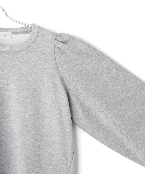 ADAM ET ROPE'（アダムエロペ）の「ウールミックスフォルムプルオーバー（スウェット・レディース・グレー/キナリ系/サックス・F）」の22枚目の写真