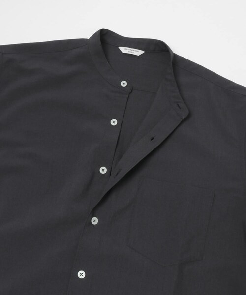 URBAN RESEARCH DOORS(アーバンリサーチドアーズ)の「セオアルファバンドカラーロングスリーブシャツ(シャツ/ブラウス・メンズ・L.GRAY/ROYAL/BROWN/NAVY・M/L/XL)」の16枚目の写真