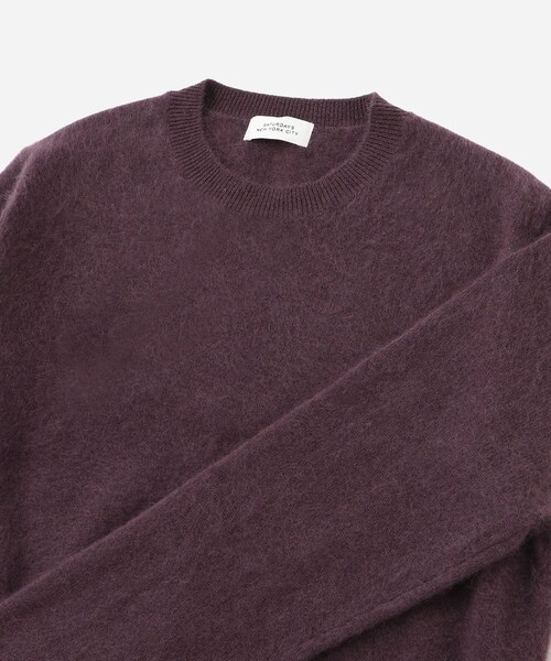 Saturdays NYC(サタデーズ ニューヨークシティ )の「Christine Textured Knit | WOMEN(ニット/セーター・レディース・ライトグレー/ネイビー/ワイン・M/S)」の14枚目の写真