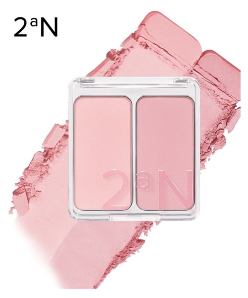 nissen（ニッセン）の「【2aN(トゥーエーエヌ)】 デュアルチーク(Dual cheek)（ファンデーション・メンズ・05 MOOD IN CHEEK/06 PINK PETAL/10 LOVE POTION/02 LOVE ROSY/11 JUICY PEACH/13 BERRY CUPID/15 MANGO BERRY/09 HEART BALLOOON・Y）」の4枚目の写真