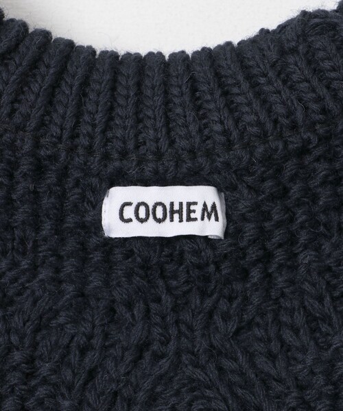 THE GOODLAND MARKET（ザグッドランドマーケット）の「米富繊維　CRAZY ARAN PULLOVER-3（ニット/セーター・メンズ・63NAVY/10WHITE・L）」の17枚目の写真