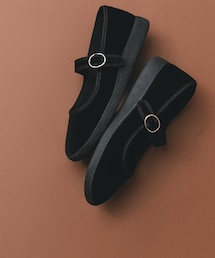 RODE SKO | 撥水ベロア2WAYメリージェーン(その他シューズ)