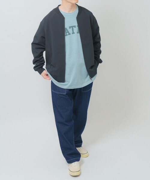 ITEMS URBANRESEARCH(アイテムズ アーバンリサーチ)の「TRストレッチ ジップアップブルゾン(ブルゾン・メンズ・BLK/GRY/BEG・M/L)」の17枚目の写真