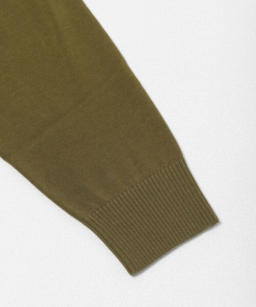URBAN RESEARCH（アーバンリサーチ）の「crepuscule　Long-Sleeve Polo（ニット/セーター・メンズ・BROWN/ORANGE/BLUE/KHAKI・1/2）」の18枚目の写真
