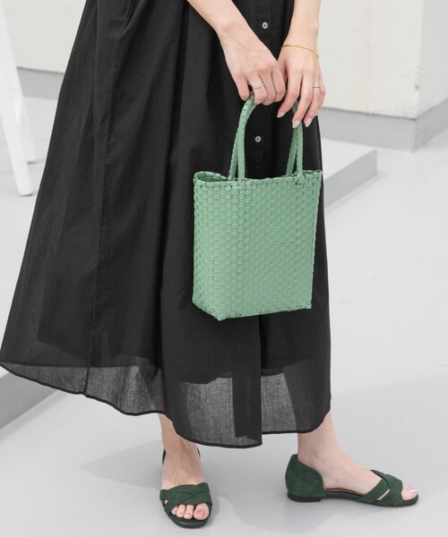 URBAN RESEARCH DOORS（アーバンリサーチドアーズ）の「メルカドバッグ（トートバッグ・レディース・PINK/GREEN/BLUE・one）」の5枚目の写真