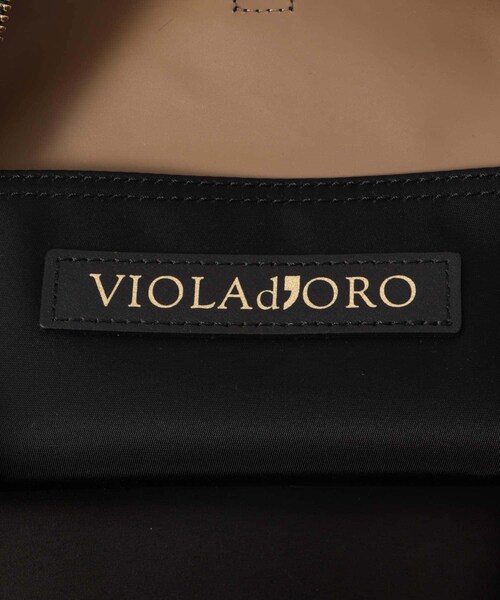 URBAN RESEARCH ROSSO（アーバンリサーチロッソ）の「VIOLA d’ORO　BIANCA スクエアバッグ（トートバッグ・レディース・black/taupe・-）」の9枚目の写真