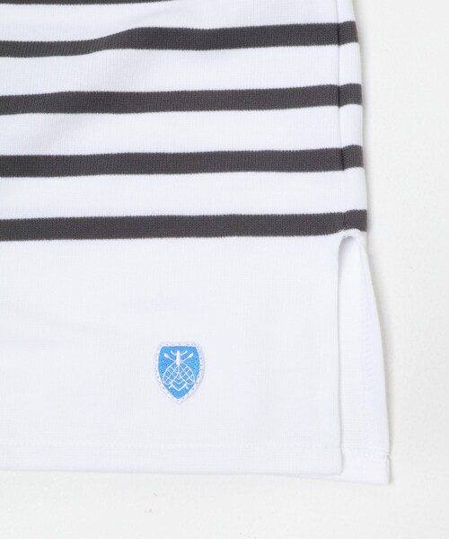 かぐれ（カグレ）の「ORCIVAL　BOAT NECK LONG-SLEEVE PULLOVER（Tシャツ/カットソー・レディース・BLUE/STEEL GREY・6）」の5枚目の写真