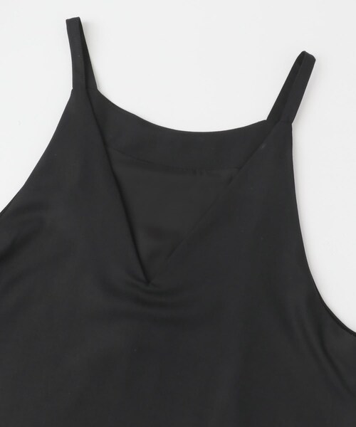 かぐれ（カグレ）の「『2WAY仕様』ウールトロVネックワンピース（ワンピース・レディース・CHARCOAL/BLACK・FREE）」の15枚目の写真