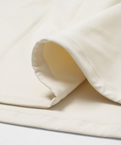 SENSE OF PLACE by URBAN RESEARCH（センスオブプレイスバイアーバンリサーチ）の「『撥水/防花粉』SKINProof ミリタリージャケット（ミリタリージャケット・レディース・BLACK/IVORY・One）」の6枚目の写真