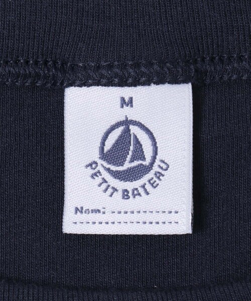 URBAN RESEARCH DOORS（アーバンリサーチドアーズ）の「PETIT BATEAU　クルーネック長袖Tシャツ（Tシャツ/カットソー・レディース・ECUME/BLACK/SMOKING・M）」の13枚目の写真