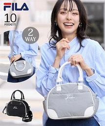 nissen | FILA　１１ポケット軽量２WAYボンディングミニボストンバッグ(ボストンバッグ)