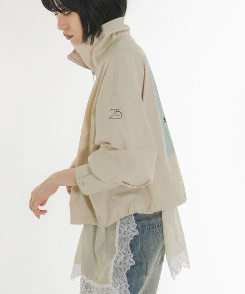 KBF(ケイビーエフ)の「『別注』Lee Izumida×KBF ブルゾン(ブルゾン・レディース・OFF/L.BEIGE/NAVY・One)」の16枚目の写真