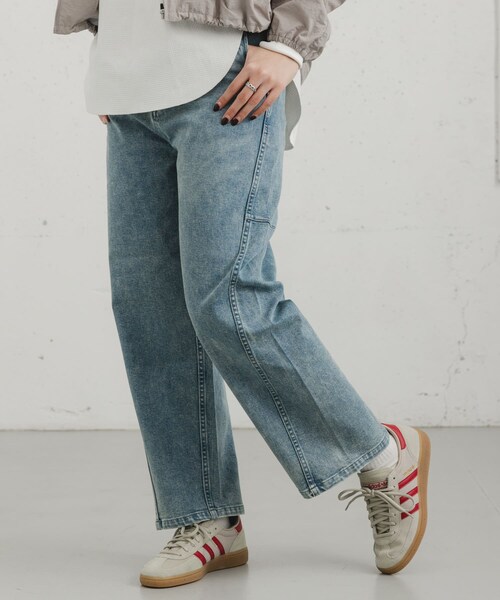 EKAL（エカル）の「『吸水速乾/イージーケア』coolmax カーブラインデニムパンツ（デニムパンツ・レディース・O.W/USED・S/M）」の22枚目の写真