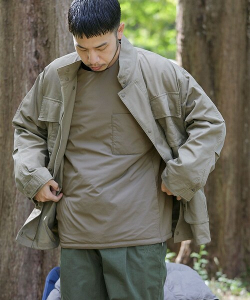 EKAL（エカル）の「レイクショアインサレーションプルオーバー（その他トップス・メンズ・T GREY/N GREY・M/L）」の9枚目の写真