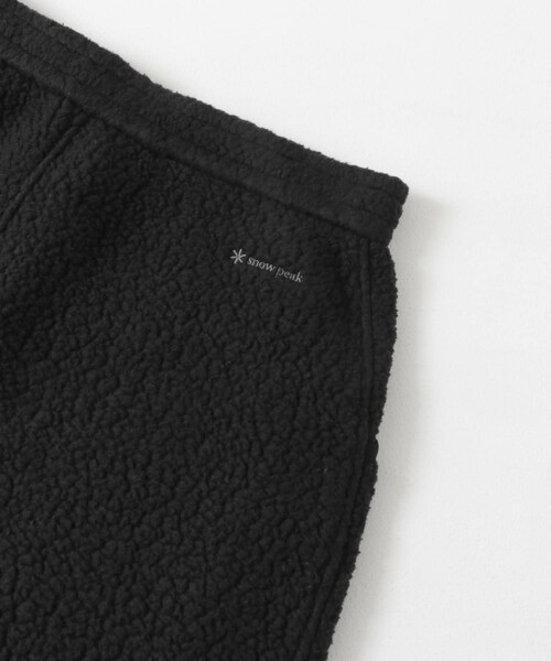 URBAN RESEARCH DOORS（アーバンリサーチドアーズ）の「『別注』Snow Peak Apparel×DOORS　ThermalBoa FleeceSkirt（スカート・レディース・グレー/ブラック・FREE）」の15枚目の写真