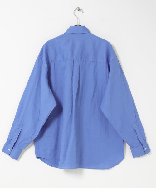 URBAN RESEARCH DOORS（アーバンリサーチドアーズ）の「STILL BY HAND　GARMENT-DYE OVER SHIRTS（シャツ/ブラウス・メンズ・SKY BLUE/ECRU/BLACK NAVY・46/48）」の9枚目の写真